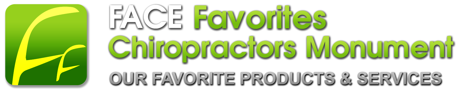 face favorites chiropractors monument logo